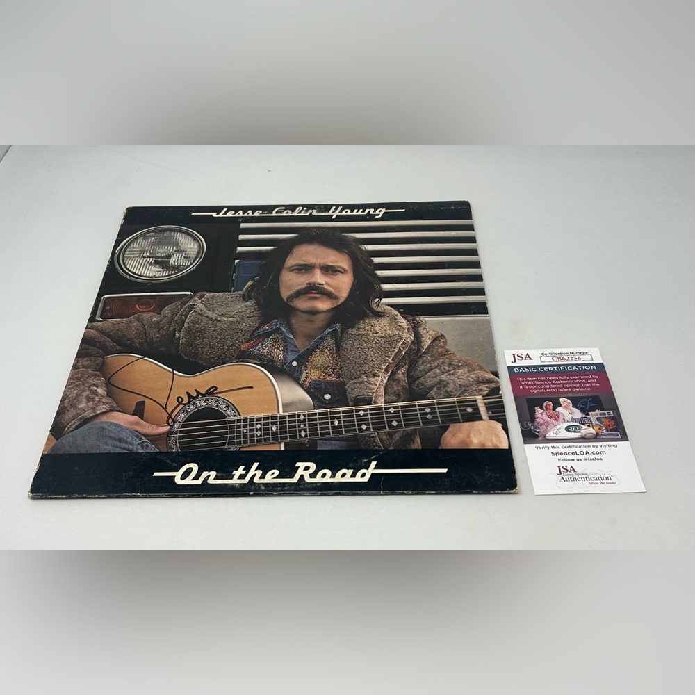Jesse Colin Young signed On The Road Album JSA COA